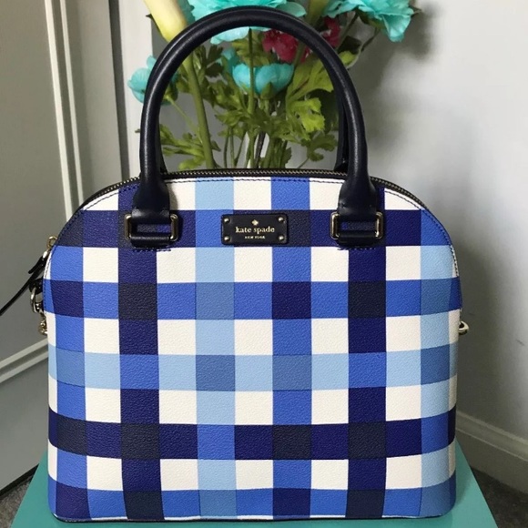 kate spade Bags Kate Spade Grove Street Carli Pacific Gingham Bag